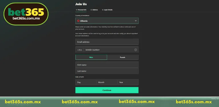 Bet365 Register - Quick guide to creating a betting account
