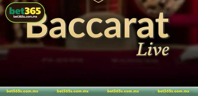 Detailed instructions on how to participate in Live Baccarat at Bet365