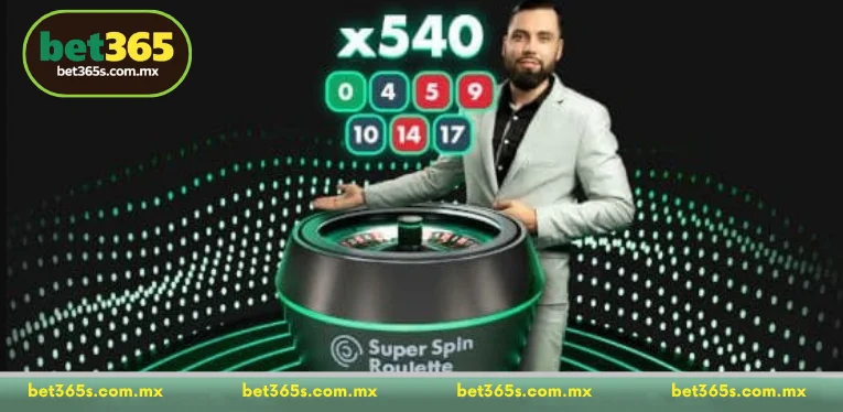 Detailed instructions on how to play Super Spin Roulette at Bet365